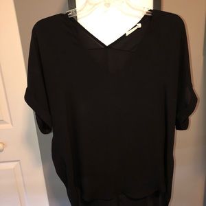Lush black blouse